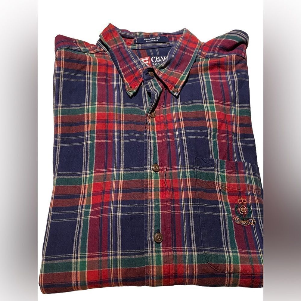 Chaps by Ralph Lauren long sleeved button down excellent condition vintage